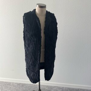 John and Jenn Faux Fur Vest